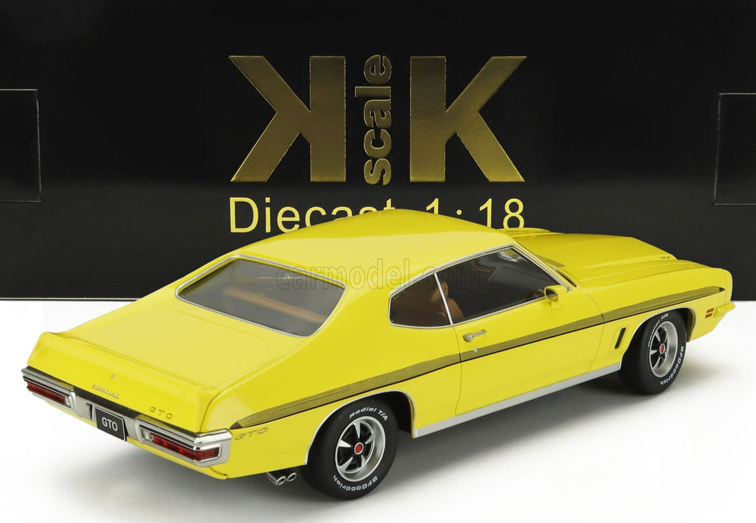 1972 PONTIAC - GTO LEMANS RAM AIR COUPE-(Yellow)