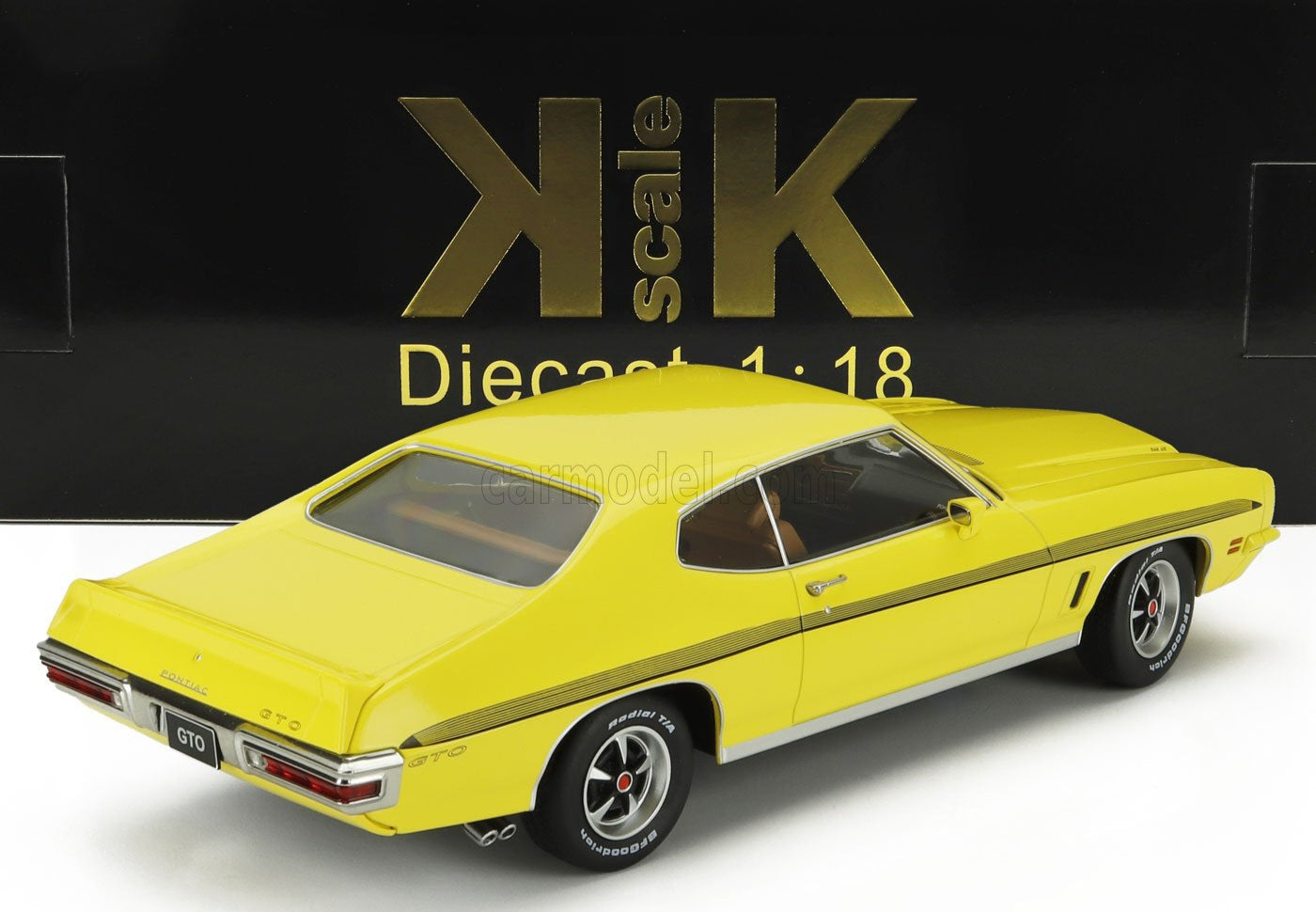 1972 PONTIAC - GTO LEMANS RAM AIR COUPE-(Yellow)