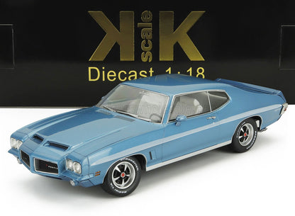 1972 PONTIAC - GTO LEMANS RAM AIR COUPE-(Light Blue)