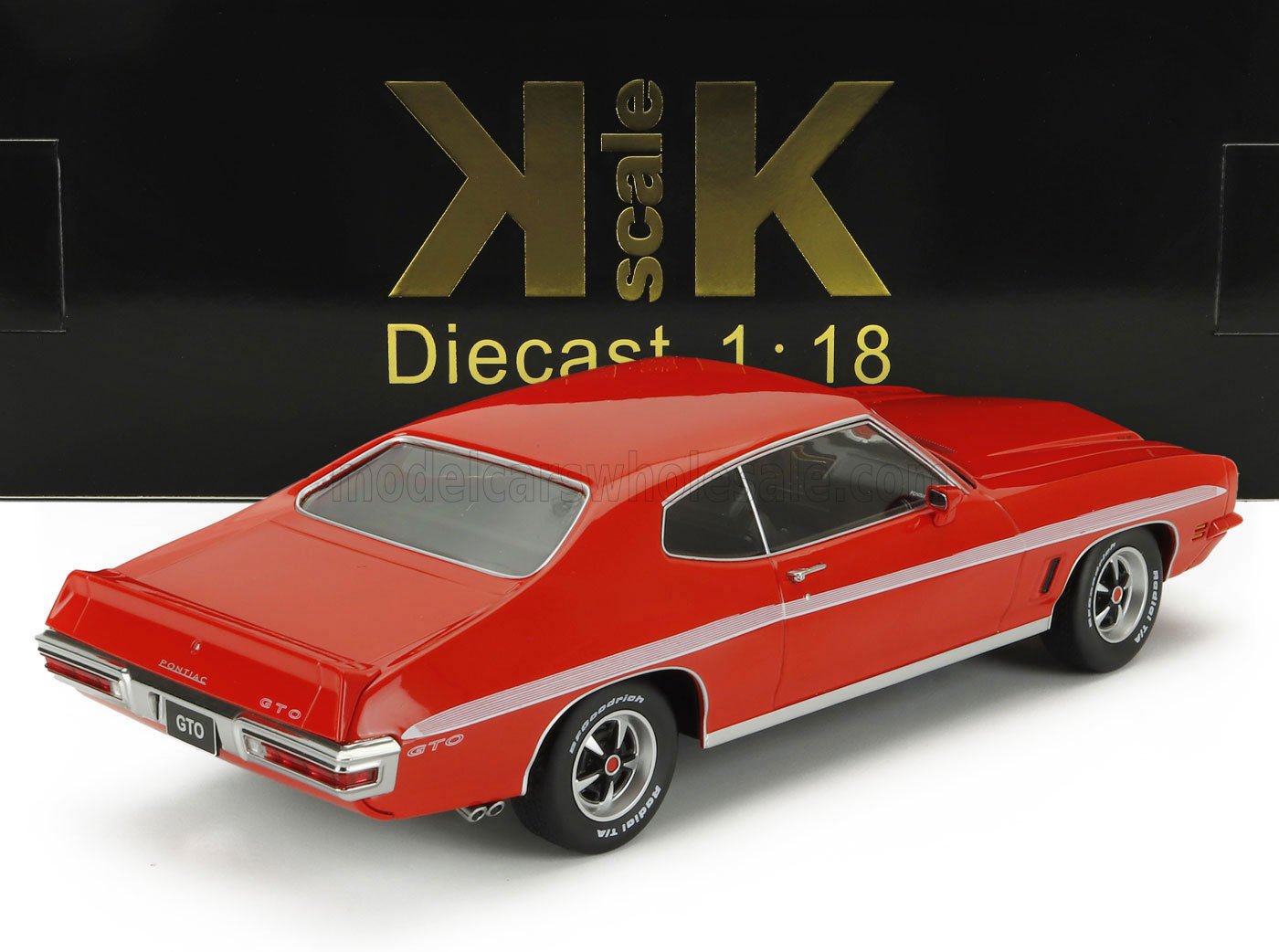 1972 PONTIAC - GTO LEMANS RAM AIR COUPE-(RED)