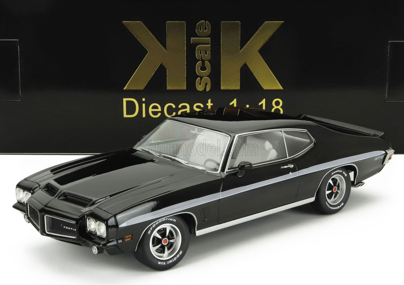 1972 PONTIAC - GTO LEMANS RAM AIR COUPE-(Black)