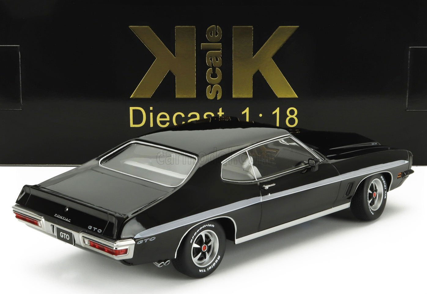 1972 PONTIAC - GTO LEMANS RAM AIR COUPE-(Black)