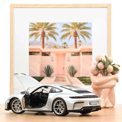 Norev 1:18 Porsche 911 GT3 Touring Package 2025 – GT Silver Metallic – 187002
