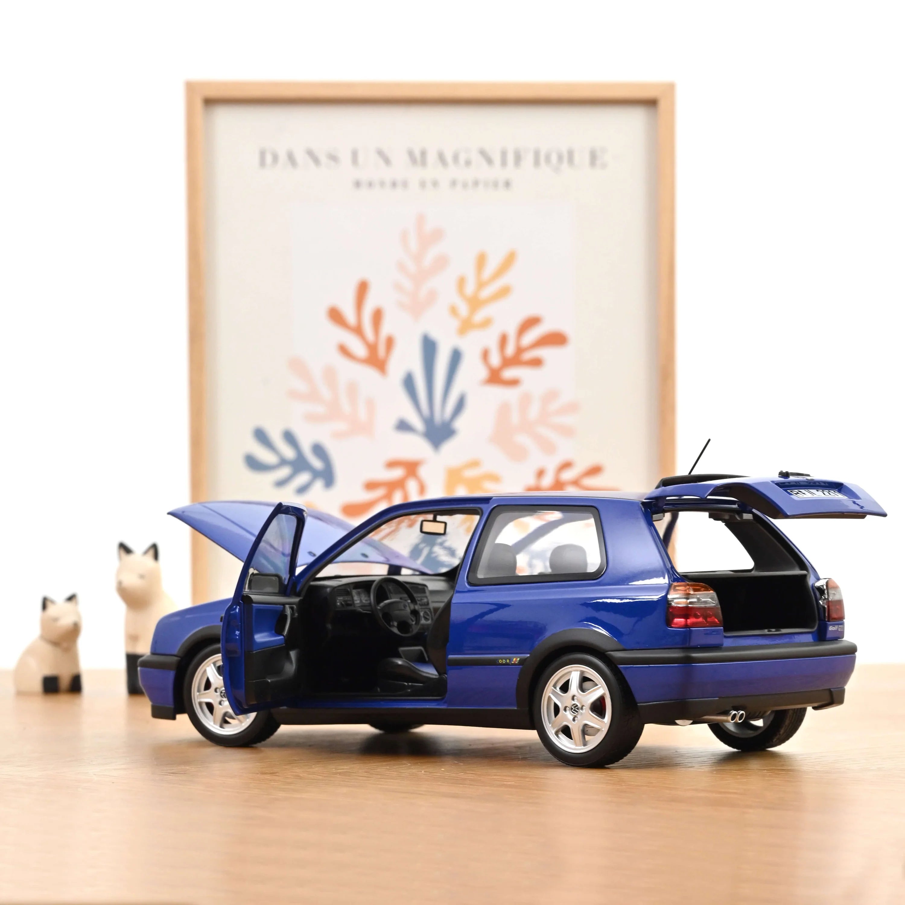VW Golf GTI Color Concept 1994 Bleu Jazz1:18 – Norev 188506