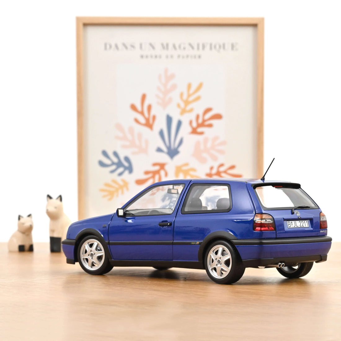 VW Golf GTI Color Concept 1994 Bleu Jazz1:18 – Norev 188506
