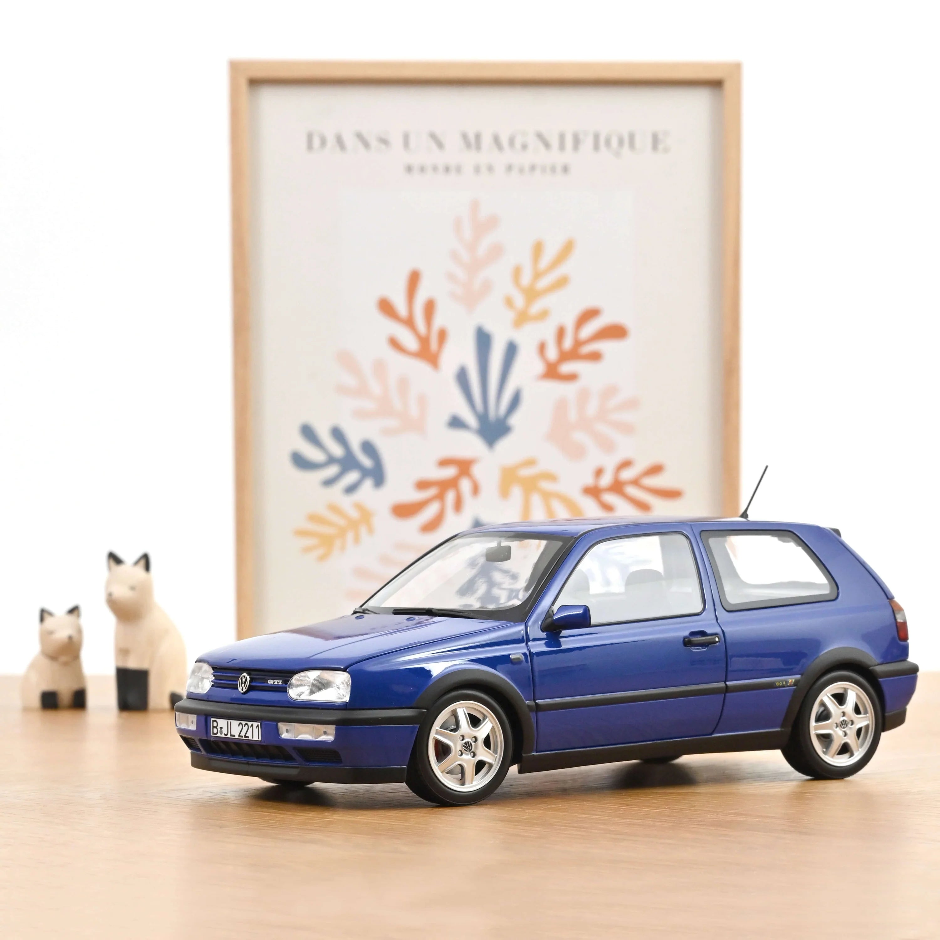 VW Golf GTI Color Concept 1994 Bleu Jazz1:18 – Norev 188506