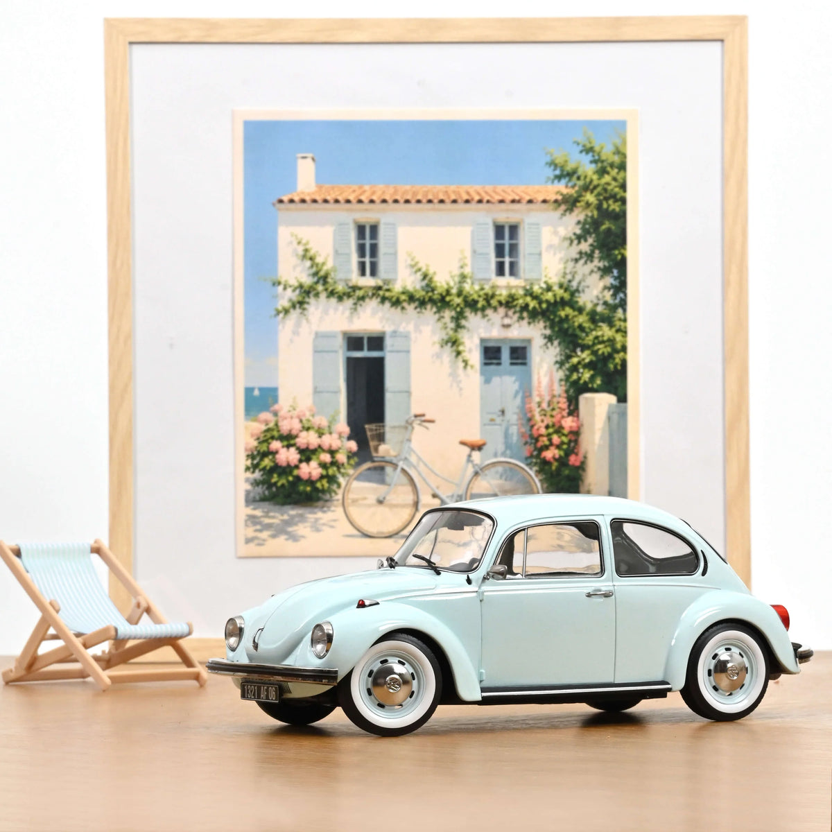 Norev 1:18 Volkswagen 1303 1973 – Bleu pastel – 188676