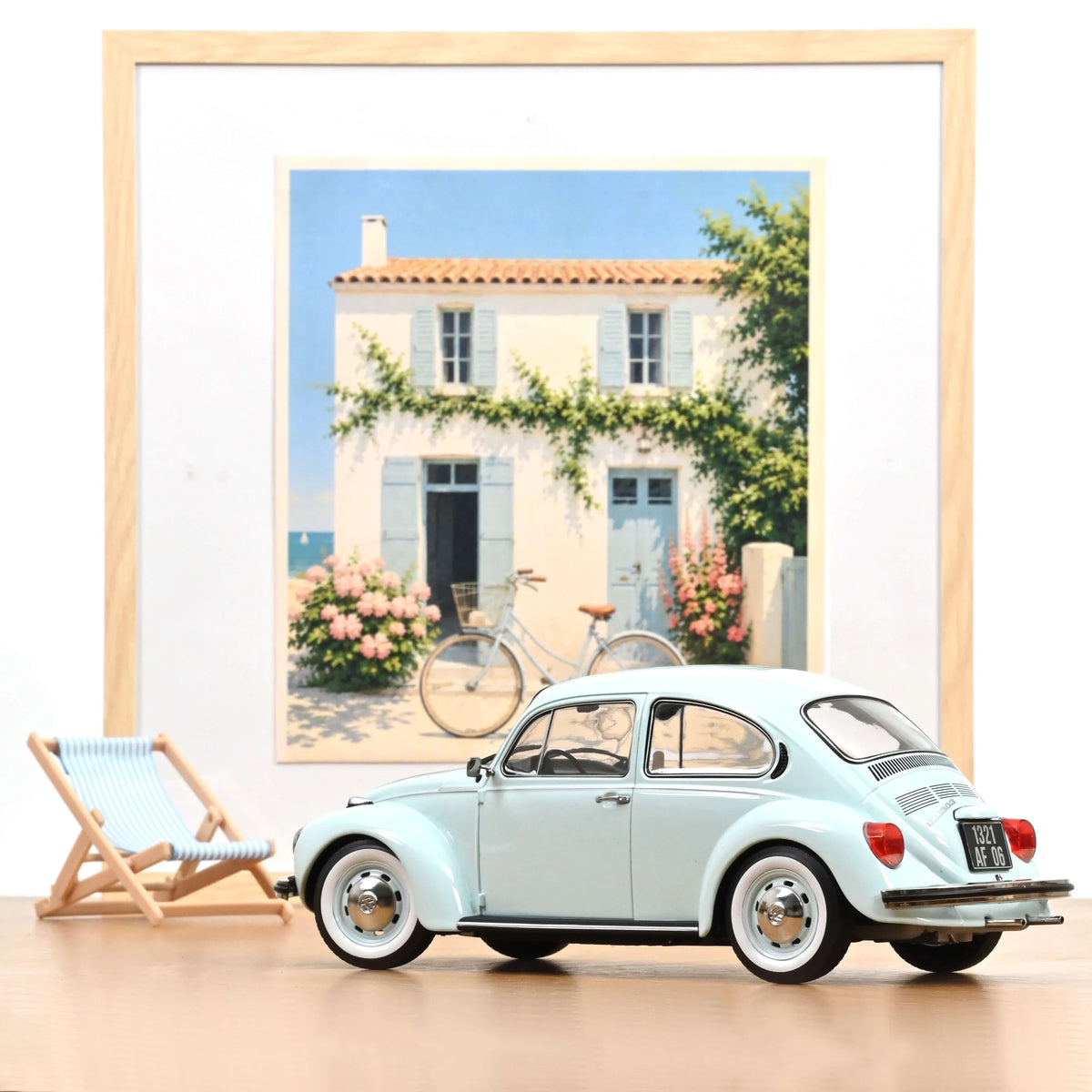 Norev 1:18 Volkswagen 1303 1973 – Bleu pastel – 188676