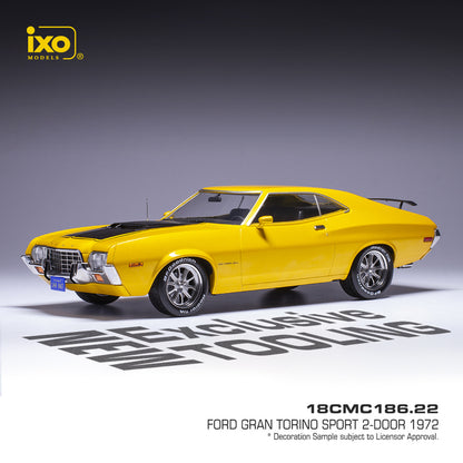 1972 Ford Gran Torino Sport - "Custom" Orange Metallic (1:18)
