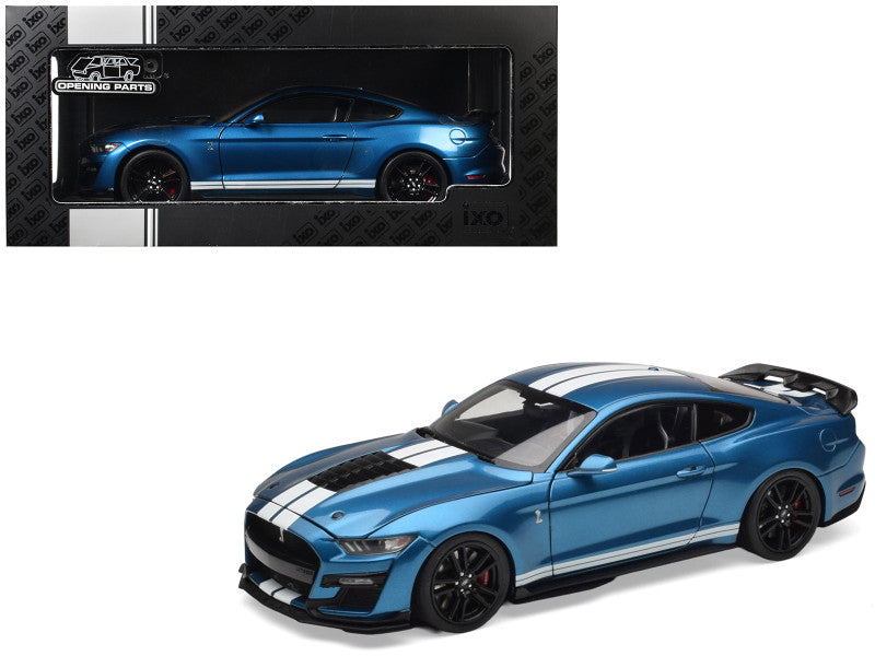 2022 Ford Mustang Shelby GT500 - Metallic  Blue (1:18)