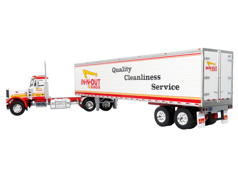 1973 Peterbilt 359 Truck with Refrigerated Trailer "In-N-Out Burger"