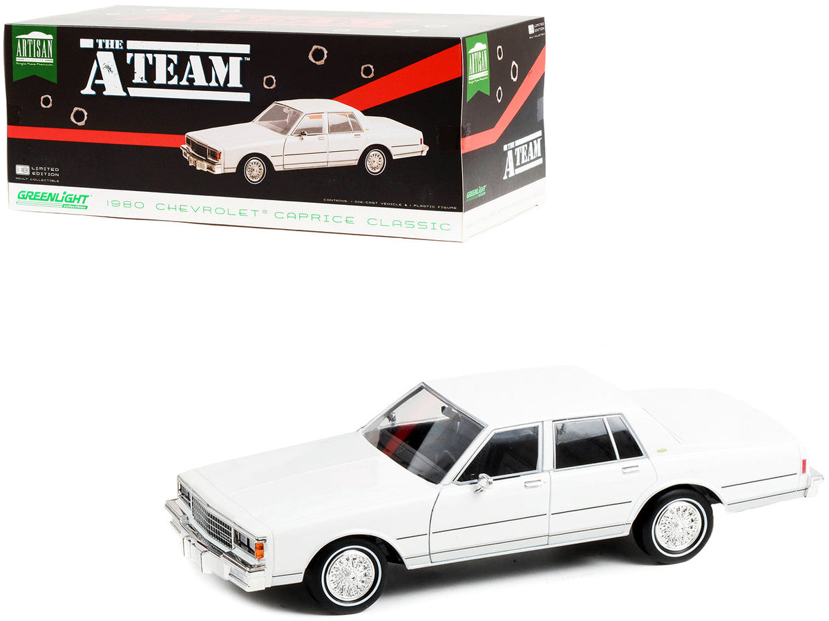 1980 Chevrolet Caprice Classic White "The A-Team" (1983-1987)

Greenlight Artisan GL19109