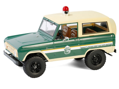 1967 Ford Bronco "Smokey Bear Forest Ranger" Green GL19143