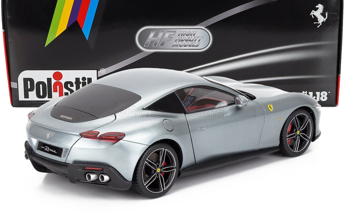 Polistil 1:18-FERRARI - ROMA 2019- GREY MET.