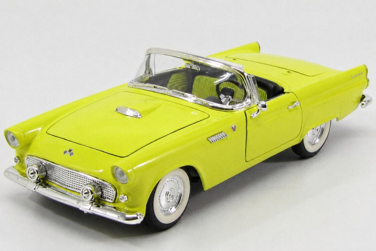 Lucky Diecast – Ford Thunderbird 1955 – Jaune – 1:18 – 92068Y