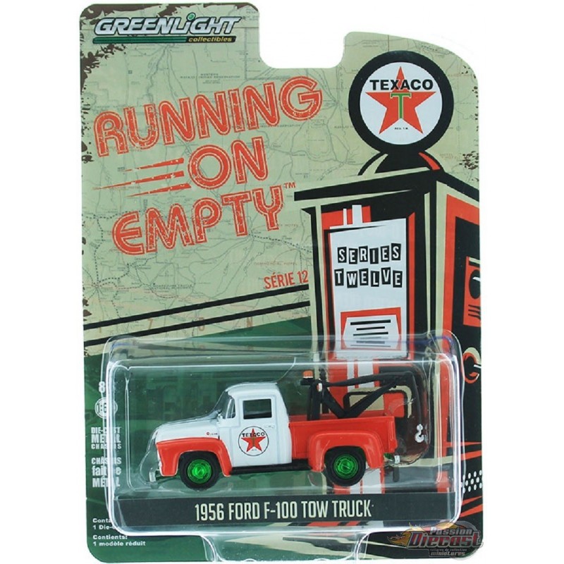 CHASE GREEN MACHINES- Texaco- 1956 Ford F-100 Tow Truck