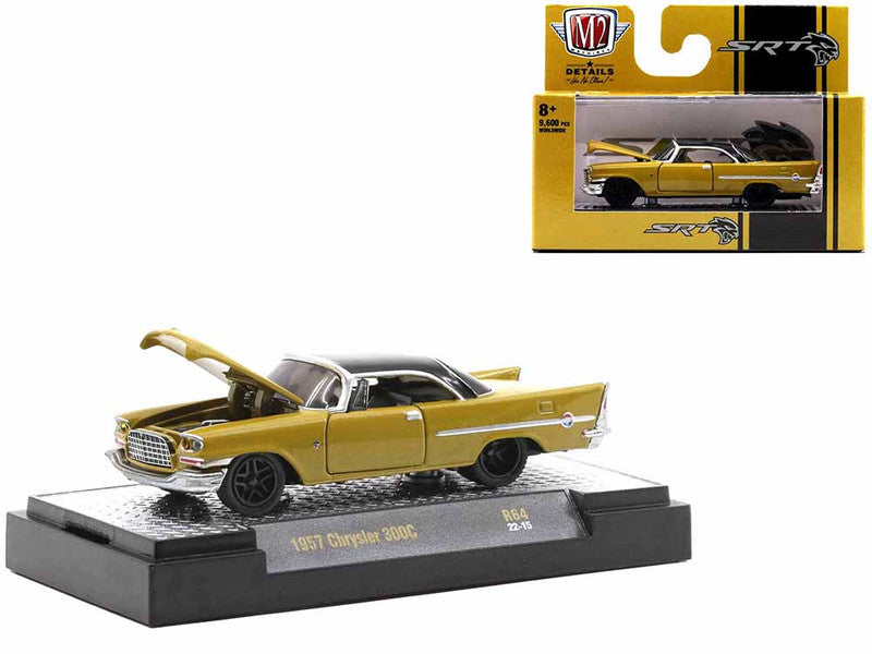 1957 Chrysler 300C Gold Rush Metallic-Auto Meets Release 64