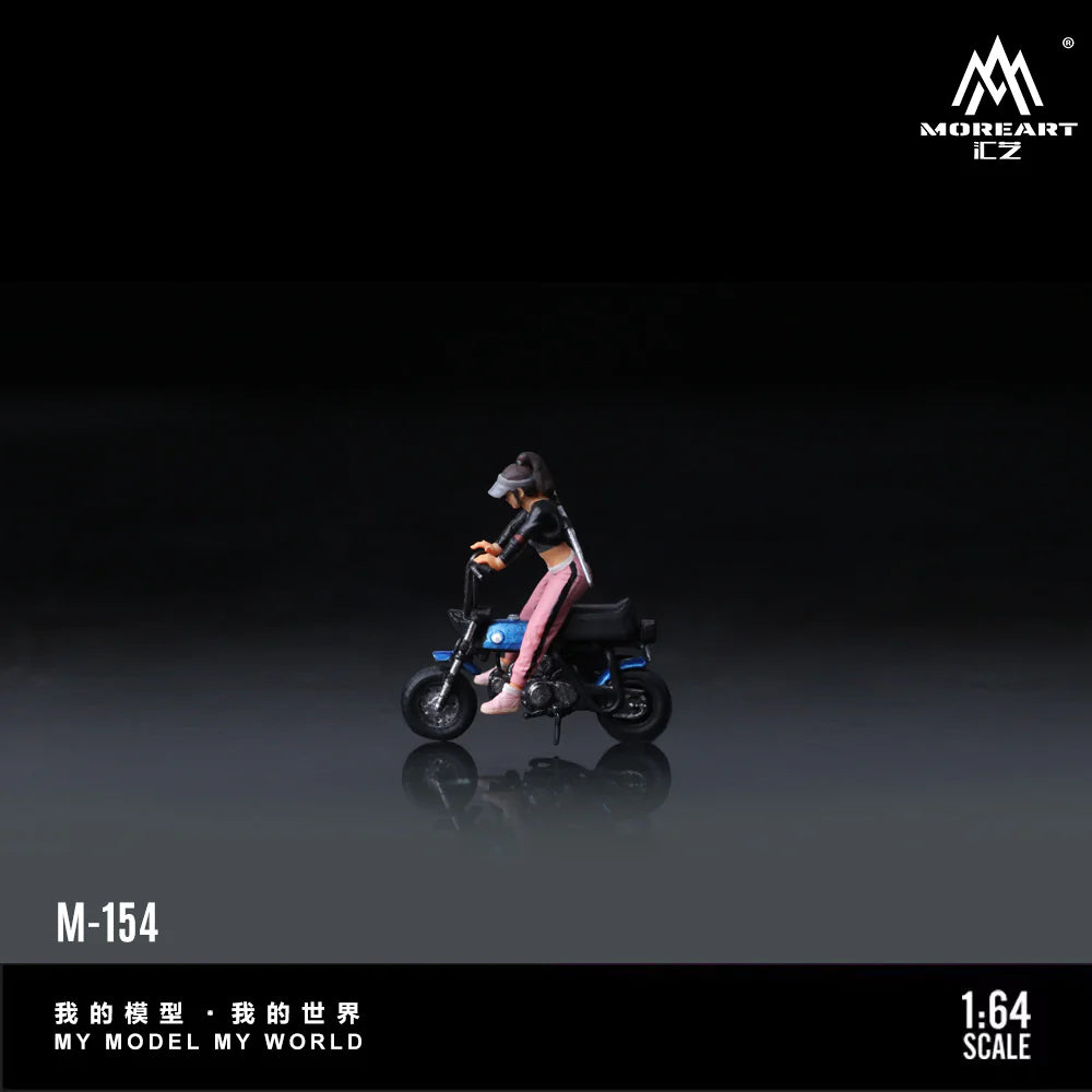 MoreArt-Racing Female Motorcycle Doll MO222154
