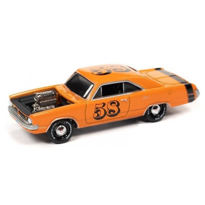 Johnny Lightning 1:64 1970 Dodge Dart Spoilers Metallic Red-Orange - Street Freaks - JLSF022-4B-5