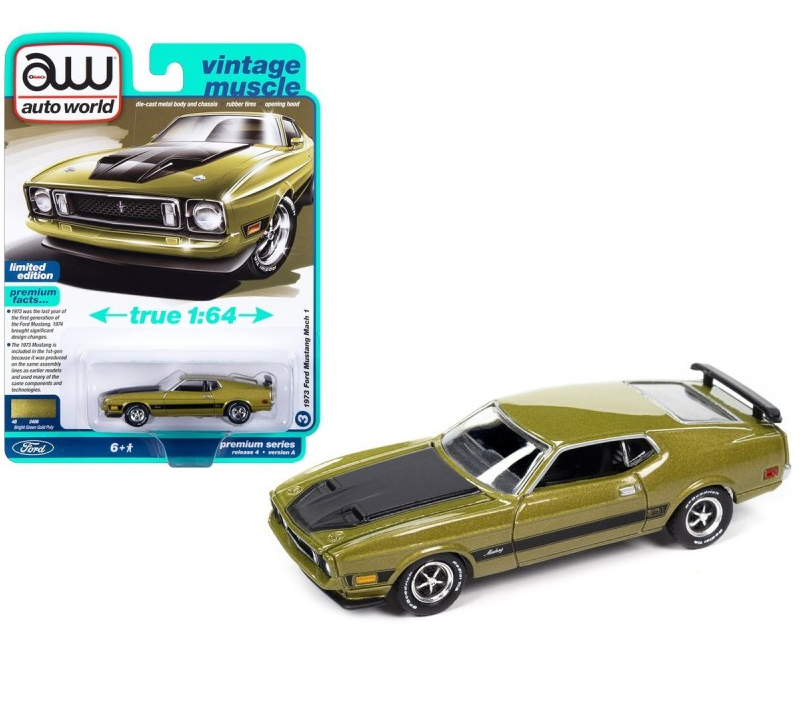 1973 Ford Mustang Mach 1 (Bright Green Gold Poly)