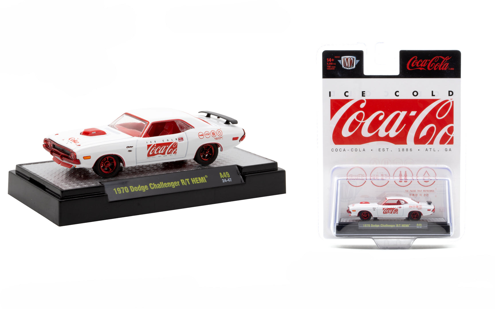 CHASE CARS-1970 Dodge Challenger R/T (Coca-Cola)
