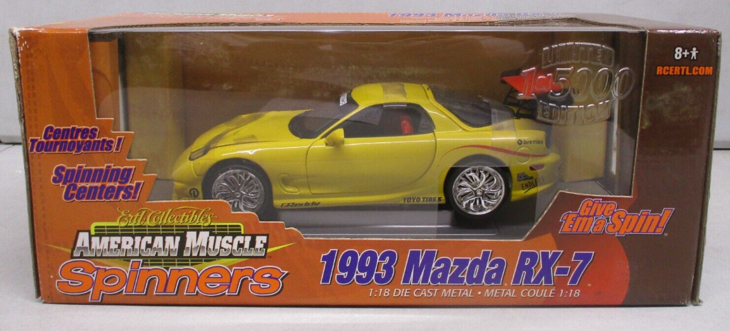 1993 MAZDA RX-7 (Ertl American Muscle Spinners)