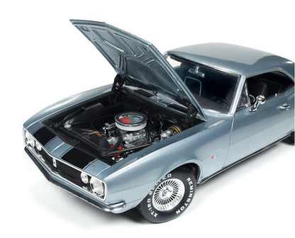 Auto World 1:18 1967 Chevrolet Camaro – Buddy Repperton’s – Christine (1983) Movie – Silver / Blue AWSS114