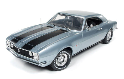 Auto World 1:18 1967 Chevrolet Camaro – Buddy Repperton’s – Christine (1983) Movie – Silver / Blue AWSS114