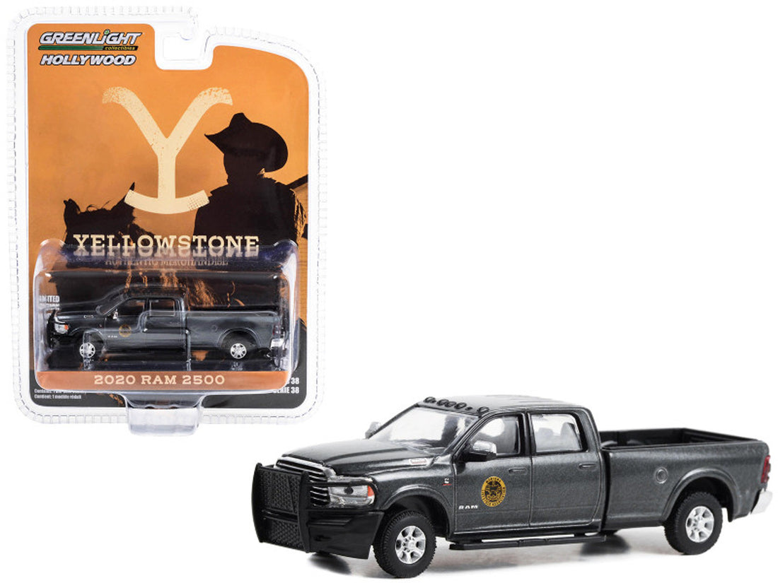 2020 Dodge Ram 2500 Pickup Truck Dark Gray Metallic "Montana Livestock Association" "Yellowstone"