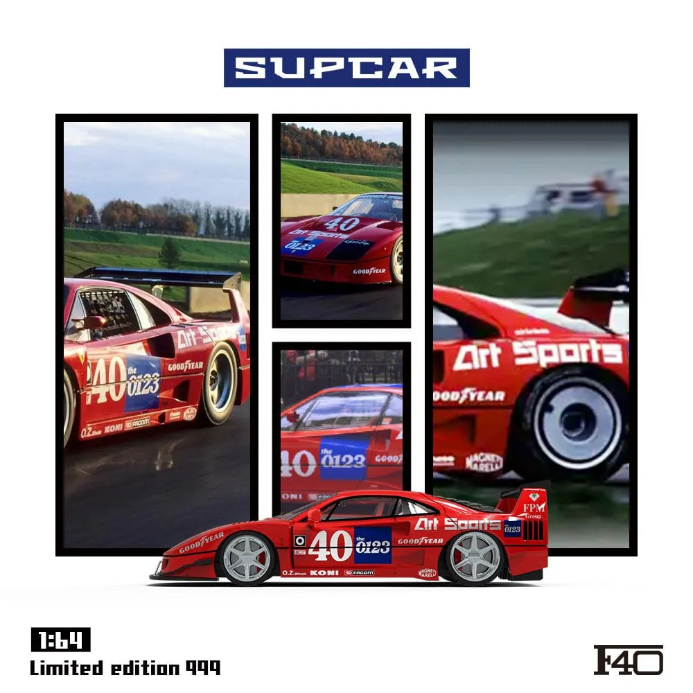 SUPCAR 1/64- Ferrari F40 