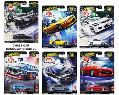 2025 HOT WHEELS PREMIUM, CAR CULTURE RONIN RUN II. (BOÎTE SCELLÉ-Sealed Case (set of 10) FPY86-961M-SEALED