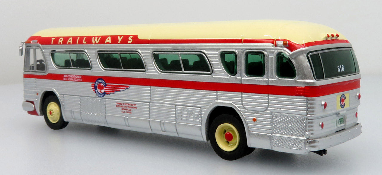 GMC PD4104 Coach Bus Continental Trailways