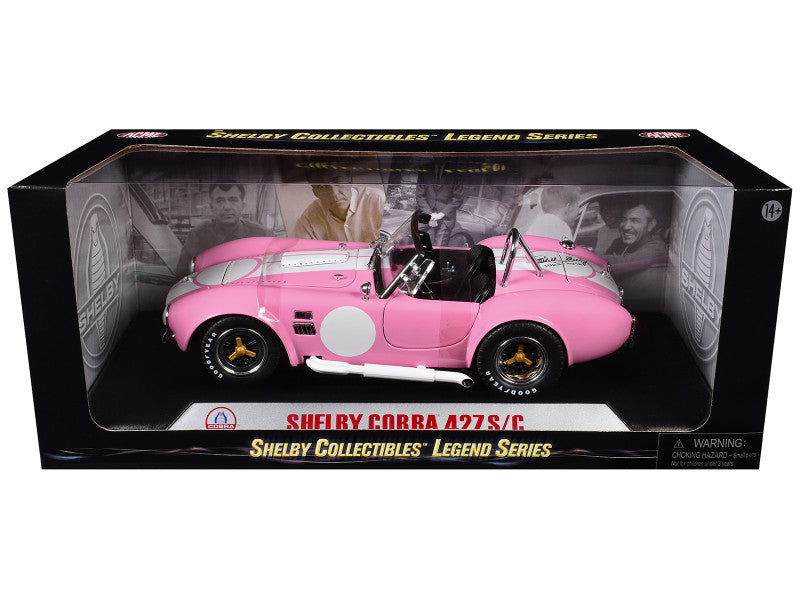 Shelby Cobra 427 S/C 1965 Rose – Shelby Collectibles Legend Series 1:18 (SC114/pink)