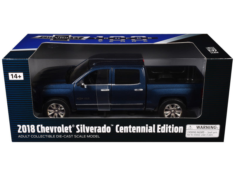 2018 Chevrolet Silverado Centennial Edition – Dark Blue
