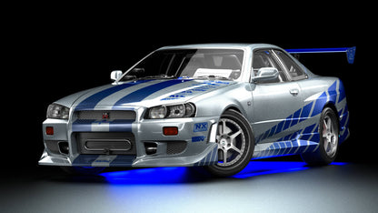 (PRE-ORDER 2026) Spark 1:18- Nissan GT-R R34 Fast and Furious