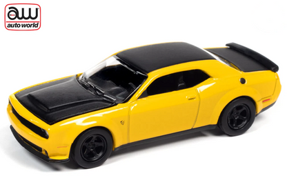 2018 Dodge Challenger Demon (Yellow Jacket w/Flat Black Hood, Roof &amp; Trunk Lid)