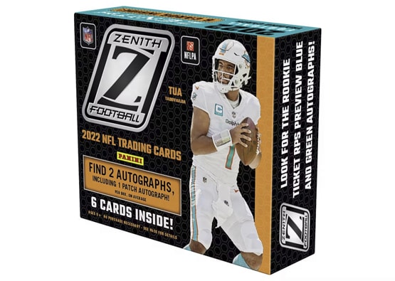 2022 Panini Zenith Football Hobby Box