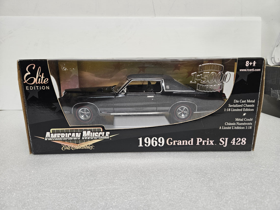 Pontiac Grand Prix SJ 428 1969 (Black Chrome)