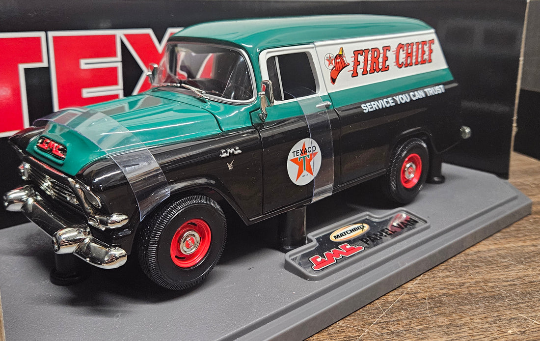 TEXACO, 1957 GMC PANEL VAN, (Échelle-Scale 1:24)