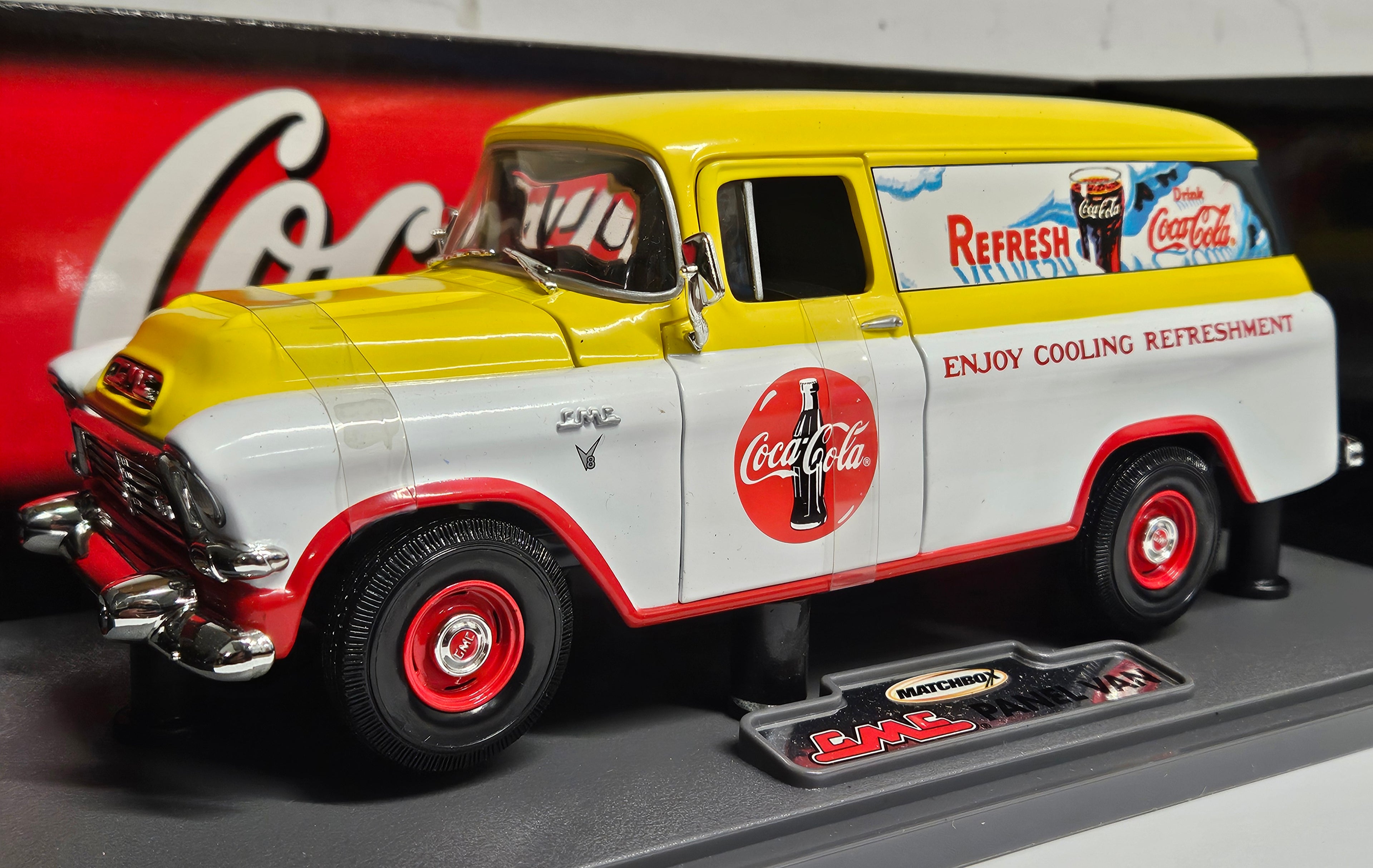 Coca-Cola, 1957 GMC Panel Van (Échelle-Scale 1:24)