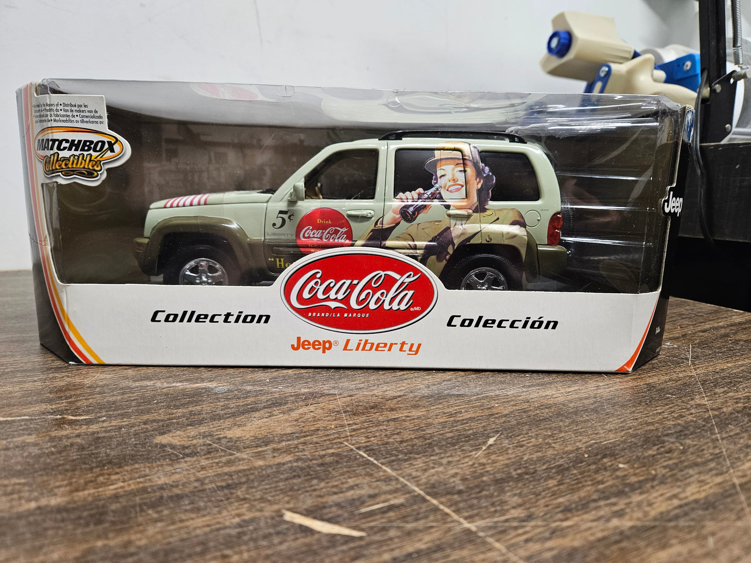 Coca-Cola, 2002 Jeep Liberty Limited (Échelle-Scale 1:24)