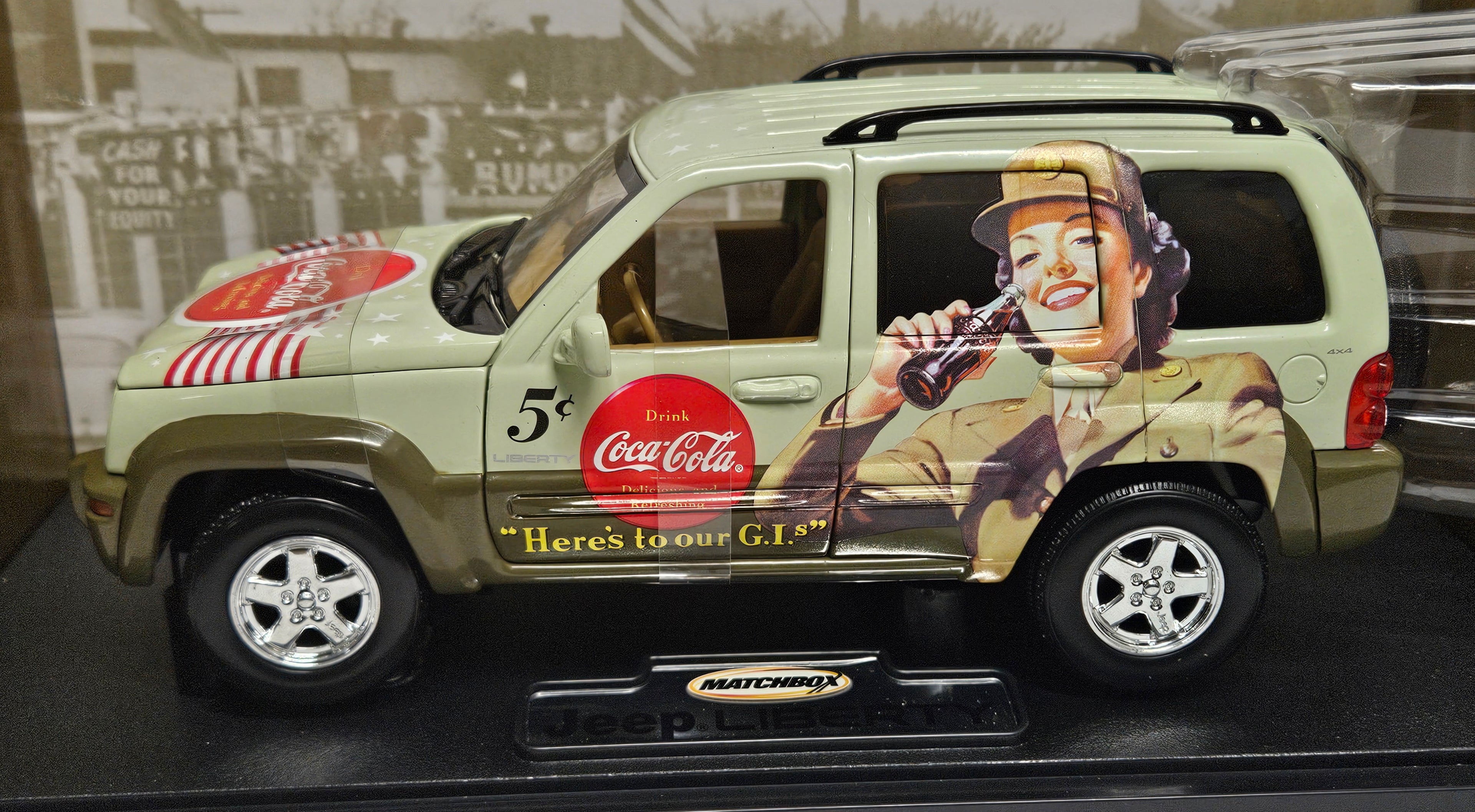 Coca-Cola, 2002 Jeep Liberty Limited (Échelle-Scale 1:24)