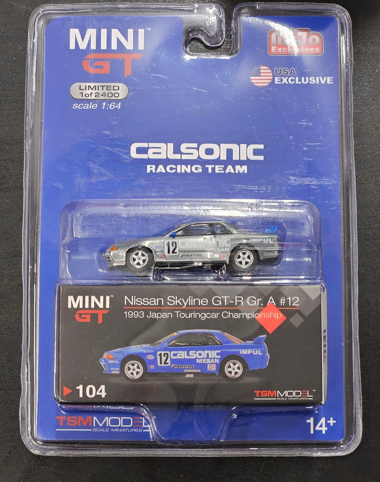 CHASE CAR-MINI GT Nissan Skyline GT-R Gr. A 