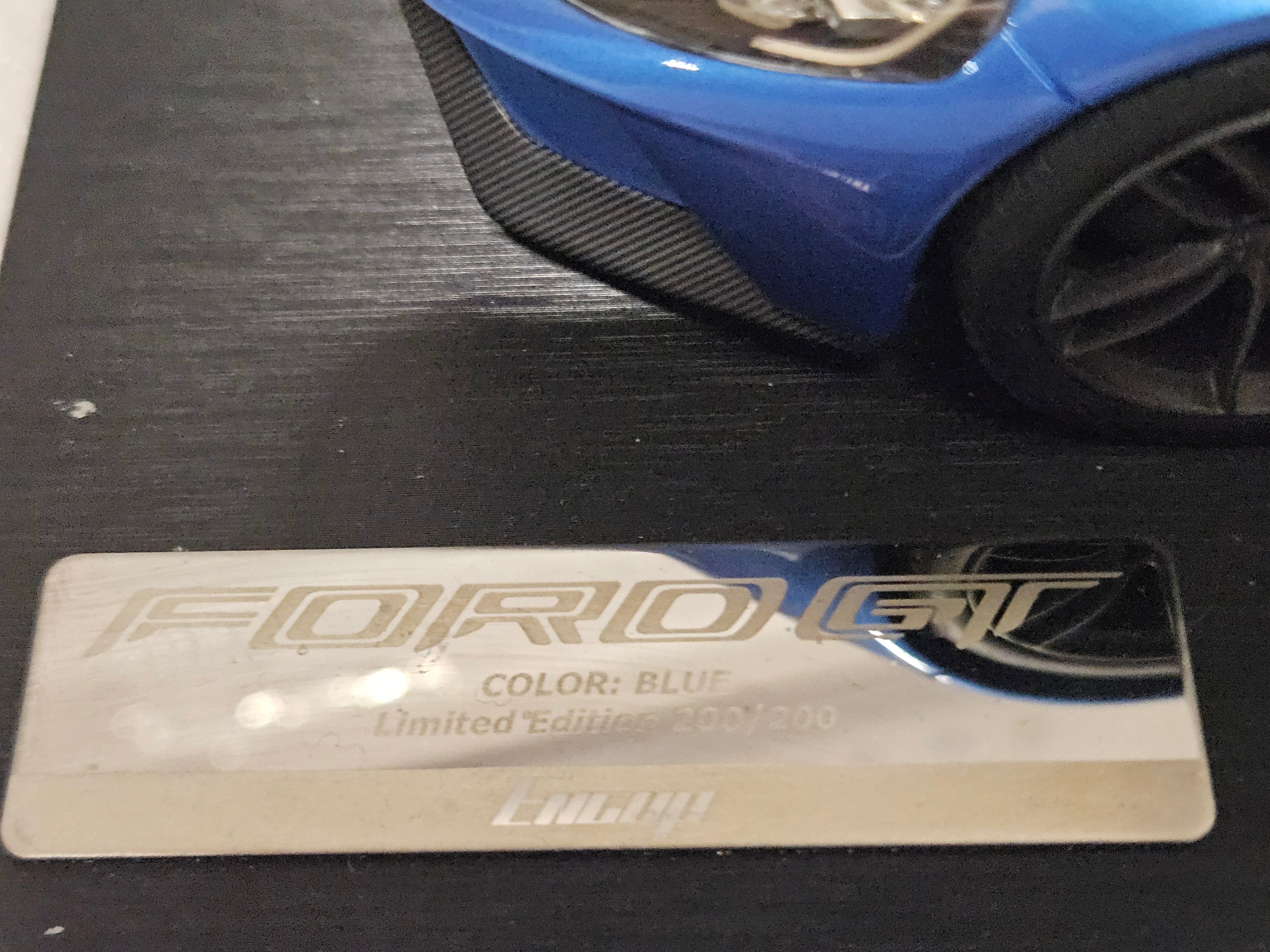 Ford GT 2017 (Limited Edition Number 200/200) Resin