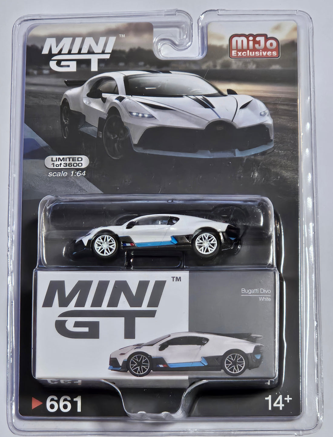 Chase Car-Bugatti Divo White MGT00661-CHASE