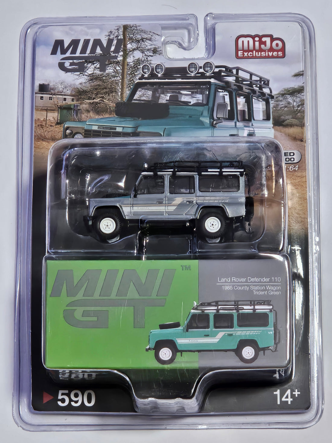 Chase Car-1985 Land Rover Defender 110 Station Wagon MGT00590-CHASE