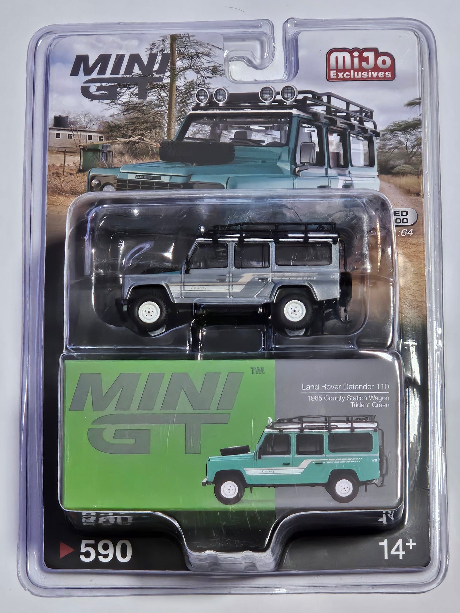 Chase Car-1985 Land Rover Defender 110 Station Wagon MGT00590-CHASE