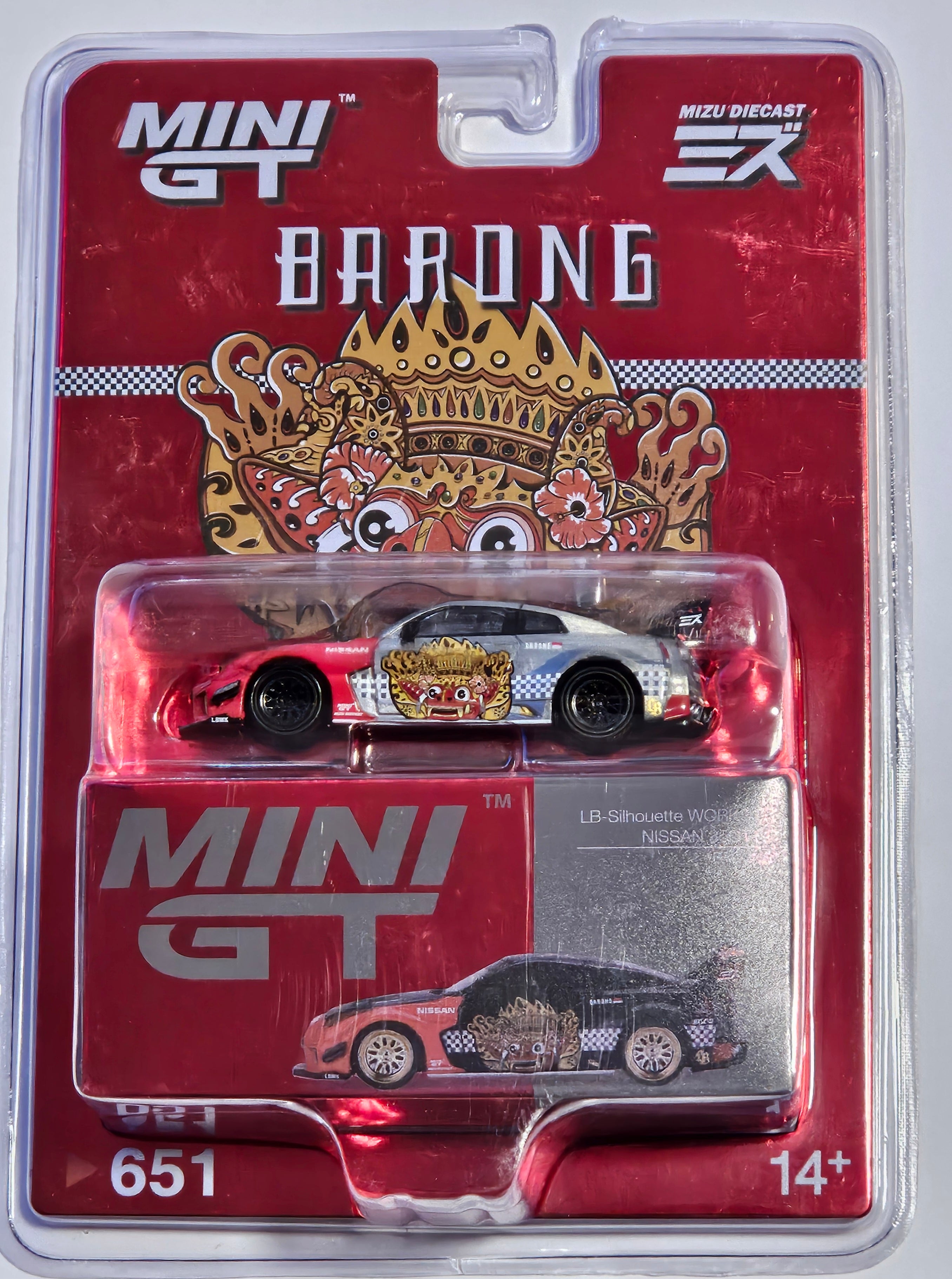 Chase Car-LB-Silhouette WORKS GT NISSAN 35GT-RR Ver.1 “BARONG” MGT00651-CHASE