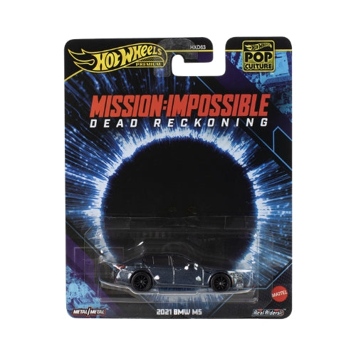 Hot Wheels Premium, Pop Culture 2025, Mission Impossible, 2021 BMW M5 (JLB58)