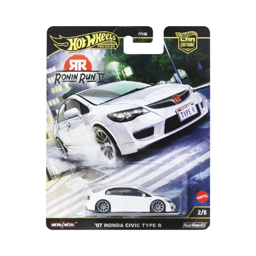 2025 HOT WHEELS PREMIUM, CAR CULTURE RONIN RUN II. (BOÎTE SCELLÉ-Sealed Case (set of 10) FPY86-961M-SEALED
